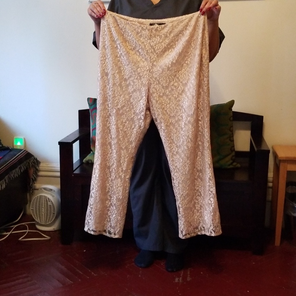 Ashley Stewart Lace Pants/Trousers Size 18